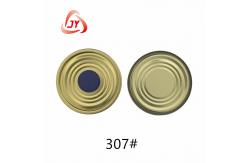 China 307 83.3mm Diameter Food Can Cap Round Shape Canning Lids Customized supplier