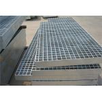 Industrial Steel Walkway Grating Hot Dip Galvanized Feature Customized Size for sale