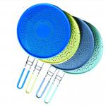 New Design Silicone Splatter Guard Food Frying Pan Shield Silicone Foldable Splatter Screen
