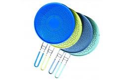 China New Design Silicone Splatter Guard Food Frying Pan Shield Silicone Foldable Splatter Screen supplier