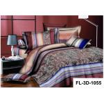3D Disperse Printed Bedsheet Polyester Sheet Set for sale