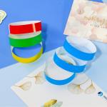 2025 Cheap PP Paper Event Wristbands Logo Printed Water Resistant And Tear Resistant  Wrist Bracelet for sale