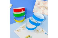 China Waterproof Festival Tyvek Wristbands Sequential Numbering Barcoding for Enhanced Security supplier