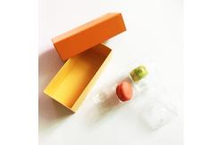 China Hot selling long macaron holder custom printing cardboard box with high quality supplier