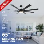 Upgrade Your Living Space with 65 Inch MDF Blades Gold Decorative Ceiling Fan for sale