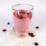 350ml Borosilicate Double Wall Insulated Glass Mug