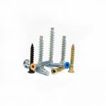 Hexagonal Cross Wire Straight-Trimming Wood Tooth Screw Color Paint Countersunk Head for sale