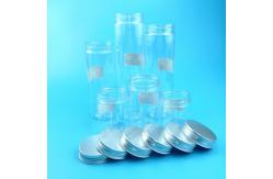 China 65mm Plastic Screw Cap Jars For Snack Beans Salt supplier