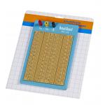 1680 Points Brown Solderless Circuit Board Twin Adhesive Back With Blue Plate for sale