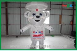 China Inflatable Animal Balloons White Custom Advertising Inflatable Bear Inflatable Cartoon Characters supplier
