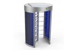 China Rfid Card Reader Full Height Turnstile Double Lane For Security Airports supplier