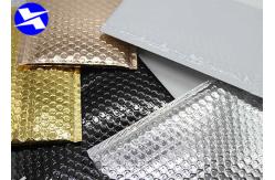 China 6*9 Inch Metallic Bubble Mailers VMPET/CPE Material Structure Moisture Free supplier