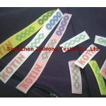 Clear / Transparent Hook And Loop Fastener Tapes Silk Screen Printing For Trademark for sale