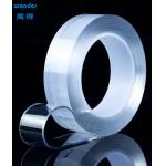 Clear Double Sided Gel Tape , Wonder NANO Sticky Gel Tape Eco Friendly for sale