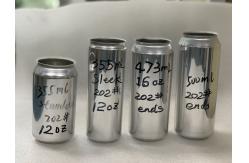 China 202# B64 CDL Custom Print  355ml Aluminum Beverage Cans supplier