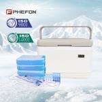 White Medical Cooler Box 8L Medical Cool Box With Thermometer for sale