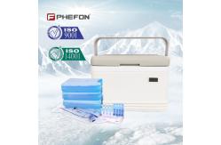China White Medical Cooler Box 8L Medical Cool Box With Thermometer supplier