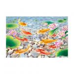 50*70cm 3d Lenticular Poster Animal Theme 3D Flip Effect With MDF Frame