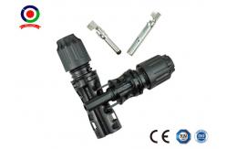 China Tinned Copper 1500V 6mm2 Solar Panel Wire Connectors supplier