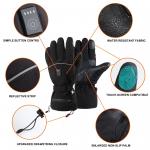 Electric Rechargeable Warming Gloves 7.4V 12V Polyester