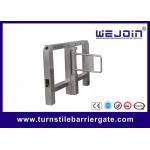 Anti Pinch SS304 RFID Face Recognition Swing Gate 500mm Arm for sale