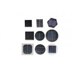 1w 2w Round Solar Panel Monocrystalline Polycrystalline Solar Cells for sale