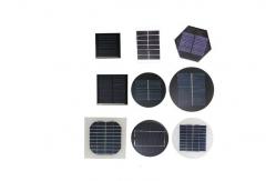 China 1w 2w Round Solar Panel Monocrystalline Polycrystalline Solar Cells supplier