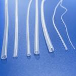Medical / Food Grade Silicone Rubber Tubing 0.1mm 0.15mm 0.2mm Wall Thickness for sale