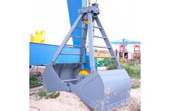 China Sand Handling Bulk Cargo 2 Rope Clamshell Grab Bucket supplier