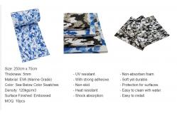 China Self Adhesion Non Skip Odorless Camo Boat Mats supplier
