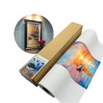 380gsm Eco Solvent UV Latex Inkjet Glossy Polycotton Canvas Roll