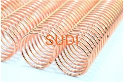 China 2:1 Pitch Metal Spiral Binding Coils supplier