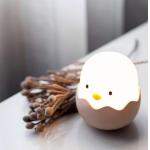 Eggshell Night Light Rechargeable Silicone Household Items for sale