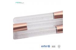 China Synthetic Hair Plastic Handle 3pieces Eyeshadow Blending Brush supplier