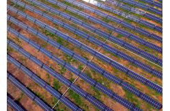 China IP66 Single Axis Solar Tracking System With Linear Drive Control supplier