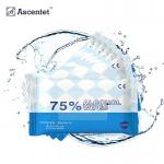 Biodegradable Hand Canister Wet Medical Alcohol Wipes for sale