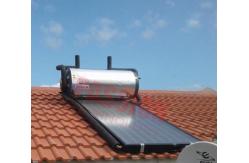 China Integrated Pressurized Flat Plate Solar Water Heater Rooftop Collector supplier