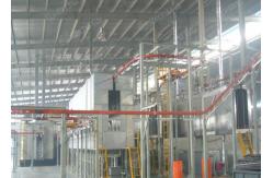 China Adaptable Overhead Conveyor Coating Line for Diverse Product Dimensions supplier