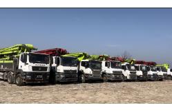 China Used Concrete Trailer Pump manufacturer