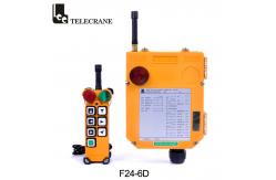 China F24-6D Telecrane Remote Control 2 Steps 6 Pushbuttons Overhead Crane Remote Control supplier