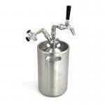 4L Vacuum Ball Lock Mini Keg CO2 Pressurised Soda Keg Dispenser