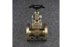 China Bronze Globe Valve, Flanged / NPT, JIS CAC703 C95200 C95500 C95800 C83600 supplier