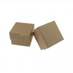 Paper Personalised Jewellery Packaging / Gift Rings Kraft Earring Boxes for sale