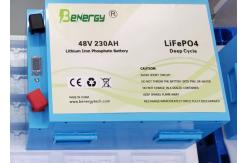 China Electric Boat Battery 48V 230Ah Lithium Iron Phosphate Battery With LCD Screen supplier