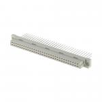 Straight Female 2 Row DIN 41612 Connector 64 Pin Vertical PCB Rated Current 3A for sale