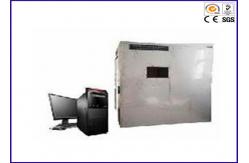 China Horizontal Wire Testing Equipment Burning Smoke Density Tester BS 6853 IEC 61034 supplier