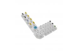 China Customized High Quality New Rubber Keyboard With Silicone Rubber Keys supplier