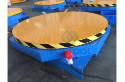 China Semi Automatic Turntable Pallet Wrapper Machine With Scale 1220mm supplier