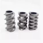 Accuracy Customized On Demand Specifications Parallel Counter Rotating Double Twin Extruder Screw for sale