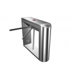 Electric Pedestrian Control Tripod Turnstile Gate With RFID Card Reader for sale
